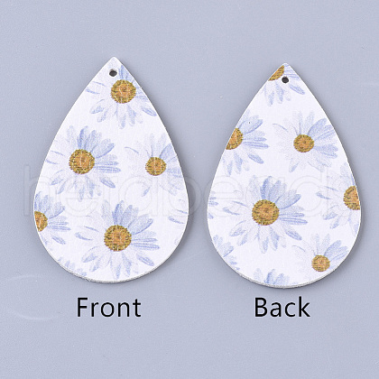 PU Leather Big Pendants X-FIND-T058-B14-1