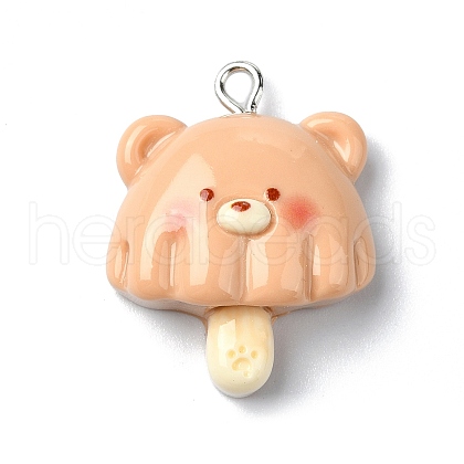 Resin Pendants RESI-I058-04I-1