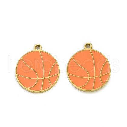 304 Stainless Steel Pendants STAS-A118-06B-G-1