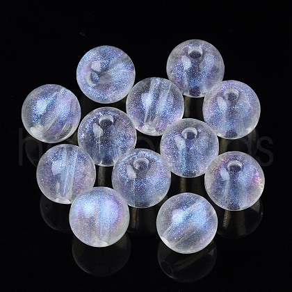 Transparent Acrylic Beads X-OACR-N008-108B-01-1