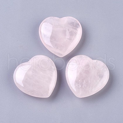 Natural Rose Quartz Cabochons X-G-O176-02-1
