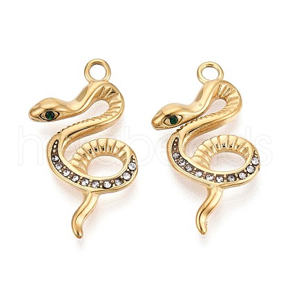 304 Stainless Steel Pendants STAS-N109-201G-1