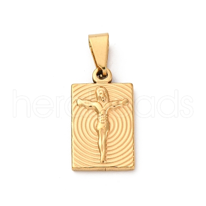 201 Stainless Steel Pendants STAS-C130-09G-1