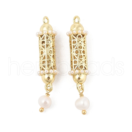 Brass Pendants KK-P300-17G-1