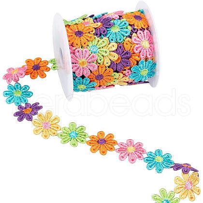 Flower Polyester Ribbon NWIR-NB0001-05-1
