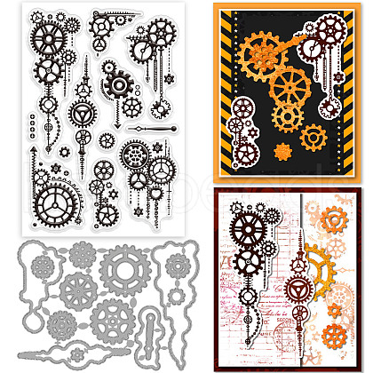 Globleland 1Pc Carbon Steel Cutting Dies Stencils DIY-GL0004-103-1