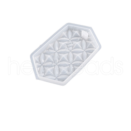 DIY Silicone Rhombus Pattern Geometrical Shape Pendant Molds SIMO-PW0014-29B-1