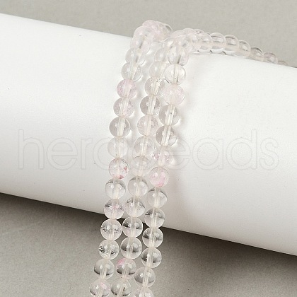Watermelon Stone Glass Beads Strands G-F792-C15-07-1