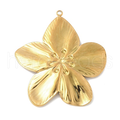 304 Stainless Steel Pendants STAS-L293-09E-G-1