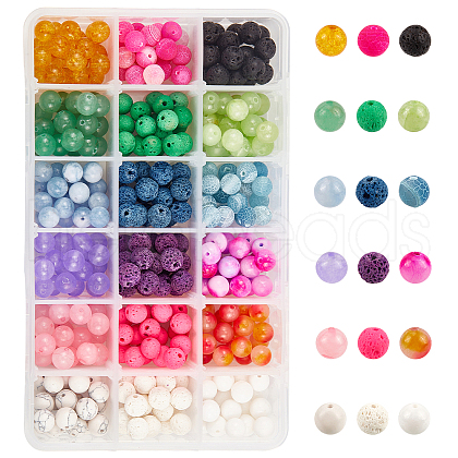 Gemstone Beads G-NB0001-37-8mm-1