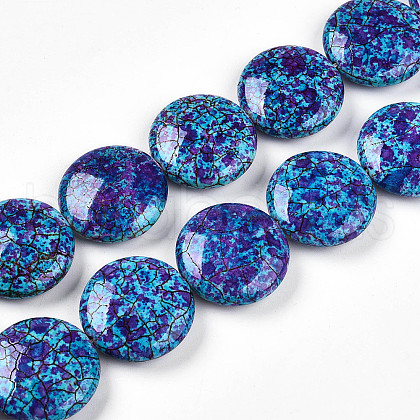 Synthetic Turquoise Beads Strands TURQ-T004-07A-06-1