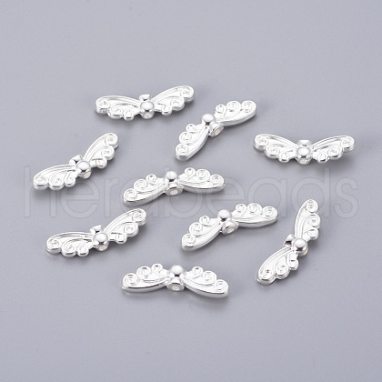 Tibetan Style Alloy Beads TIBEB-1331-S-LF-1