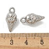 Anti-Tarnish 304 Stainless Steel Pendants STAS-Q334-04P-3