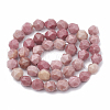 Natural Rhodonite Beads Strands G-S332-8mm-007-3