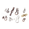 Tibetan Style Alloy Clasps TIBE-MSMC021-01-1