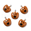 Halloween Opaque Resin Pendants RESI-D055-098P-1