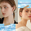 SUNNYCLUE 64Pcs 4 Colors Alloy Pendant Rhinestone Settings for Enamel FIND-SC0006-05-5
