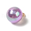 UV Plating Acrylic Pendants FIND-I035-02F-4