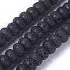 Natural Lava Rock Beads Strands G-E541-05B-1