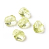 Transparent Czech Glass Beads GLAA-G079-03E-3