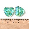 Transparent Glass Enamel Beads GLAA-S388-01E-3