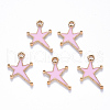 Alloy Enamel Pendants X-ENAM-S121-026B-2