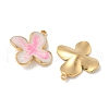 304 Stainless Steel Enamel Pendants STAS-U057-21G-2