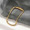 304 Stainless Steel Snake Chain Bracelets for Women BJEW-Z087-18G-1