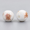 Electroplate Glass Beads EGLA-S178-11D-04-2