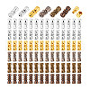   90Pcs 6 Colors Column Brass Screw Clasps FIND-PH0021-83-7