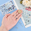   240Pcs 6 Colors Transparent Spray Painted Glass Charms GLAA-PH0002-97-6