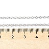 Tarnish Resistant Trendy Unisex 304 Stainless Steel Cable Chain Necklaces X-NJEW-L043-16P-2