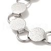 Handmade 304 Stainless Steel Necklaces NJEW-Q333-02B-01-4