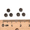 Flower Brass Crystal Rhinestone Bead Spacers RB-D302-B-2