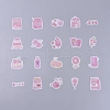 Strawberry Theme Self Adhesive Food Stickers Set DIY-WH0163-32C-2