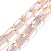 Transparent Glass Beads Strands EGLA-P052-03B-01-1