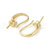 925 Sterling Silver Micro Pave Cubic Zirconia Earring Hooks STER-E068-03G-2
