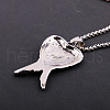 304 Stainless Steel Pendant Necklaces FS-WGE24A9-01-2