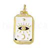 Alloy Enamel Pendants X-ENAM-D042-01H-1
