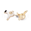 Alloy Enamel Pendants ENAM-R149-11D-G-2