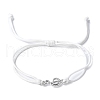 Korean Waxed Polyester Cord Adjustable Bracelets BJEW-JB11590-02-2