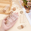   8 Sets 4 Style Glass Dome Cloche Cover AJEW-PH0004-30-6