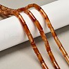 Dyed Natural Agate Beads Strands G-G203-01I-1