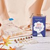 SUNNYCLUE Wood Beads Dangle Earrings DIY Making Kit DIY-SC0017-64-7