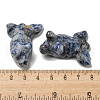 Natural Blue Spot Jasper Carved Healing Goldfish Figurines DJEW-D012-08J-3