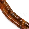 Dyed Natural Agate Beads Strands G-U030-B01-06-4