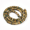 Natural Verdite Stone Beads Strands G-T140-51-2