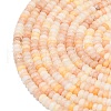 Natural Orange Aventurine Beads Strands G-P575-A02-4x2mm-01-3