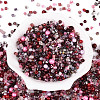 Electroplate Glass Seed Beads GLAA-SZC0007-09-1