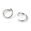 Tarnish Resistant 304 Stainless Steel Open Jump Rings STAS-E011-6x0.8mm-2